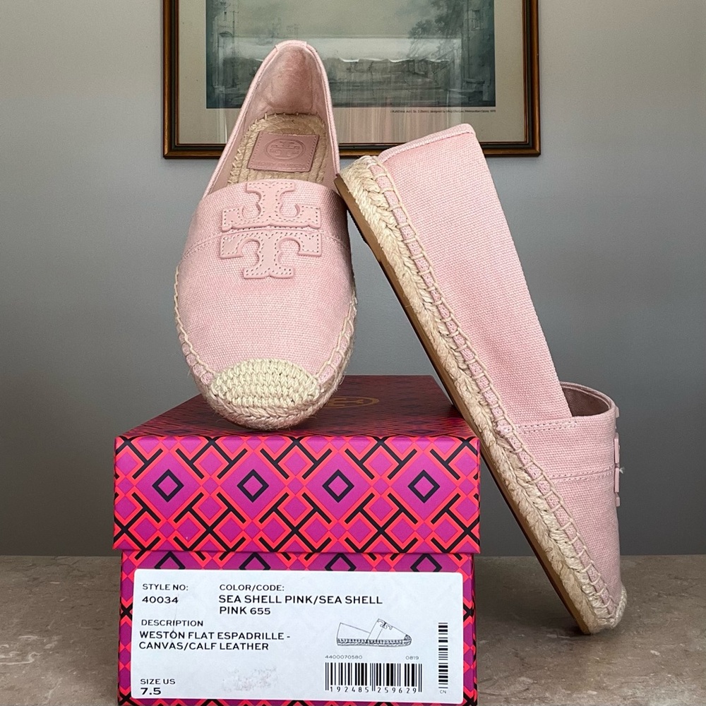 🔥🔥🔥 BNIB Tory Burch Weston Espadrille